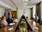 07 августа 2026 года состоялась рабочая встреча руководителя УФК по Пермскому краю Оловянников Д.А. с сотрудниками Контрольно-ревизионного блока и Юридического отдела.