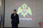 В Прикамье начальник регионального управления Росгвардии открыл профильный класс  ведомства