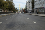 В Перми отремонтирована часть Комсомольского проспекта