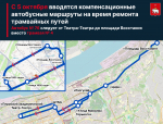В Перми с 5 октября стартует ремонт трамвайных путей в Разгуляе