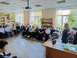 Представитель Пермского института ФСИН России провел профориентационную лекцию для учащихся школы № 169 в Нижнем Новгороде