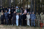 Пермские росгвардейцы провели военно-спортивное мероприятие с подшефным классом в городе Осе
