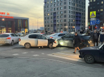 Девушка пострадала в аварии в ЖК "Погода" в Перми